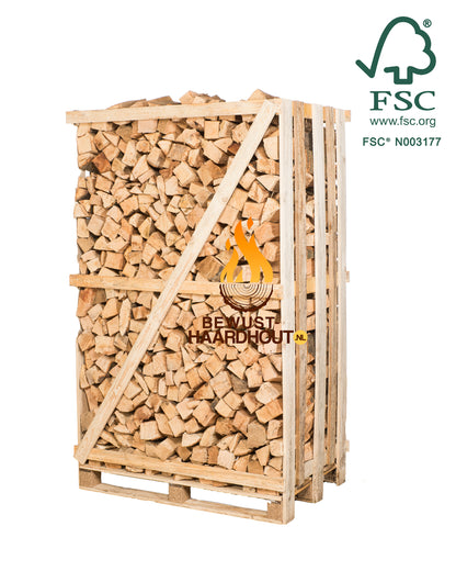 Beuken Haardhout - Hele pallet gestapeld