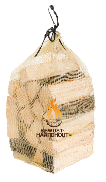 40 liter - 48 netzakken mix Eiken/Essen