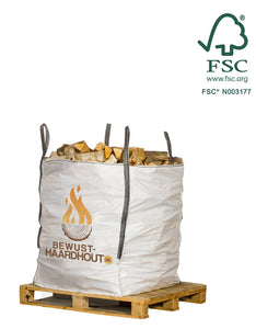 Berken Haardhout  -   1 kuub Big Bag