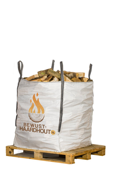 Mix Haardhout - 1 kuub Big Bag